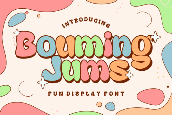 Bouming Jums: A Playful Font for Joyful Designs