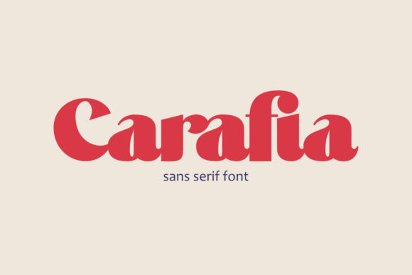 Carifia: A Modern Display Font for Bold, Stylish Design