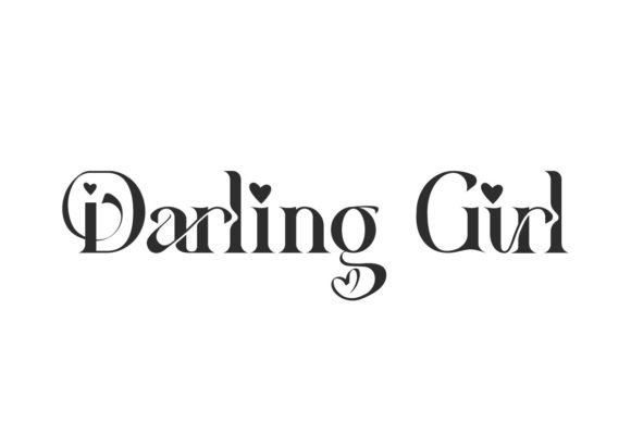 Darling Girl: A Sweet Serif Font for Your Creative Projects
