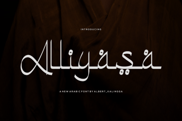 Discover Alliyasa: A Modern Arabic Display Typeface