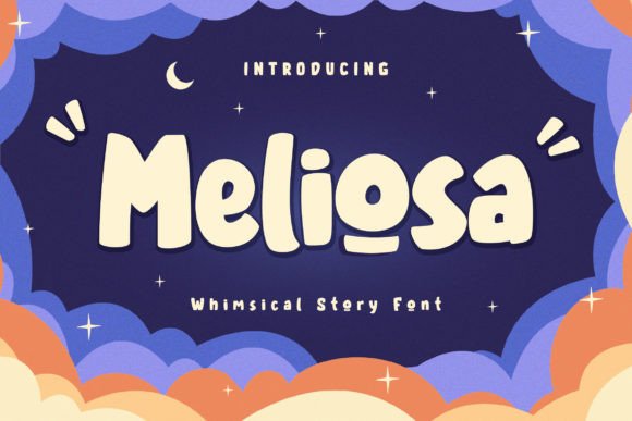 Discover Meliosa: The Whimsical Display Font for Joyful Designs