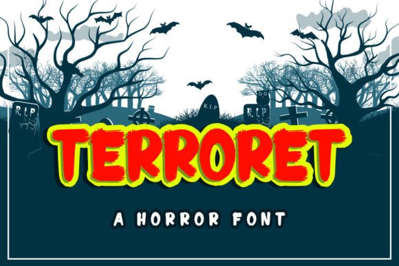 Discover Terroret: A Modern Whimsical Display Typeface