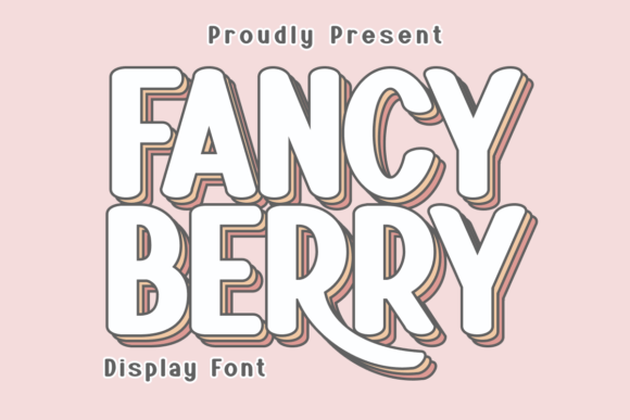 Fancy Berry: A Playful Display Font for Creative Projects