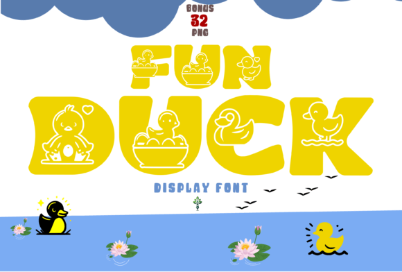 Fun Duck: A Charming Typeface for Playful Designs