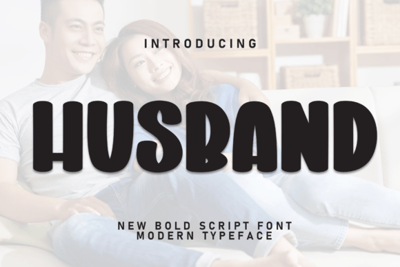 Husband: A Sweet Display Font for Creative Projects