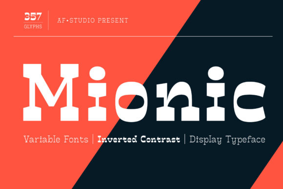 Mionic: A Cool Western Display Font for Unique Designs