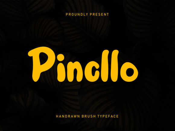 Pincllo: A Whimsical Display Font to Brighten Your Designs