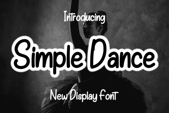 Simple Dance: A Handcrafted Font for Elegant Design
