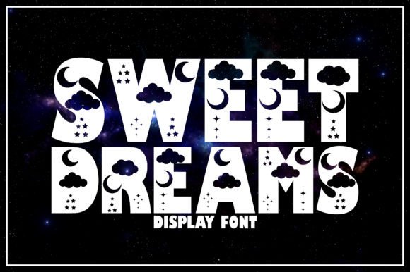 Sweet Dreams: A Dynamic Display Font for Creative Projects