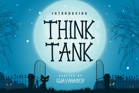 Think Tank: A Font That Brings Joyful Energy to Designs